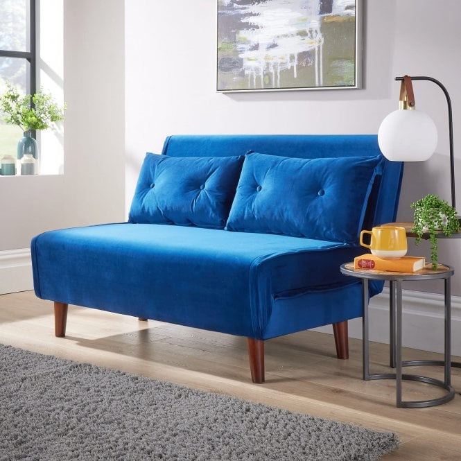 Morella Velvet Double Sofa Bed